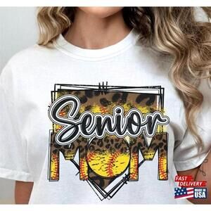 Stand Out During Your Senior Softball Players Games Mom Shirt Tee Classic